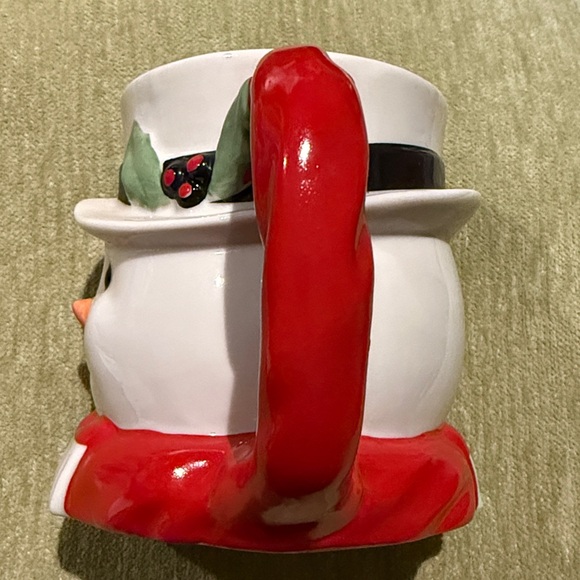 Lenox Holiday Dimension Snowman Mug Discontinued Microwave Dishwasher Safe - Picture 4 of 10